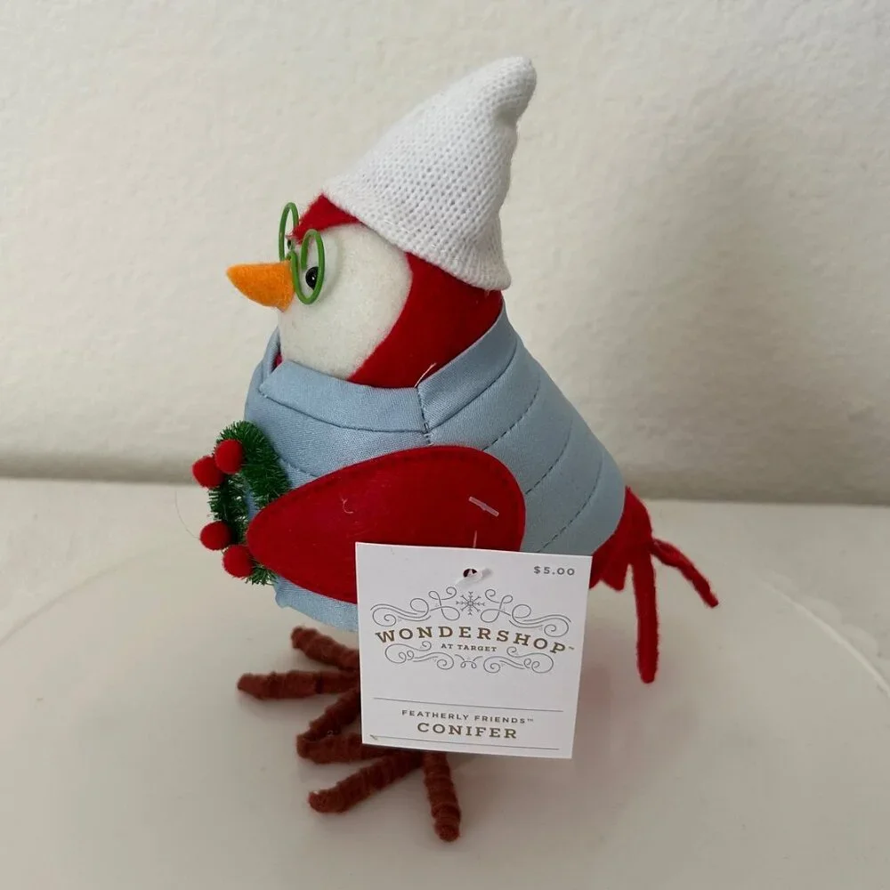 Featherly Friends Wondershop Christmas Target Bird Conifer 2024 NWT